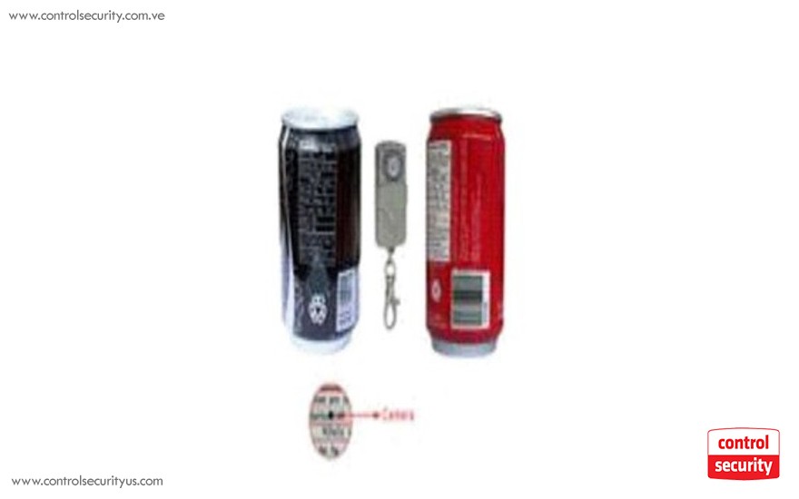 Soft Drink Can with Mini Spy Camera Model: BO-3306A